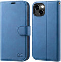 iPhone 15 Plus Wallet Case PU Leather Flip Folio Case Phone Cover 6.7 Inch