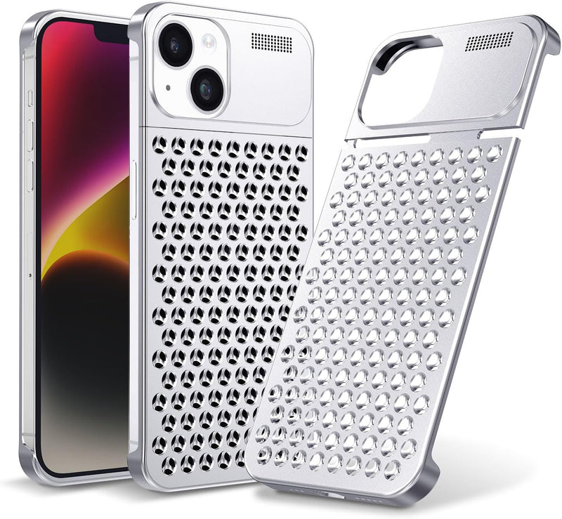 iPhone 15 Pro Case Anti - Fall Heat Dissipation Anti - Scratch Slim Aluminum Case - Gorilla Cases