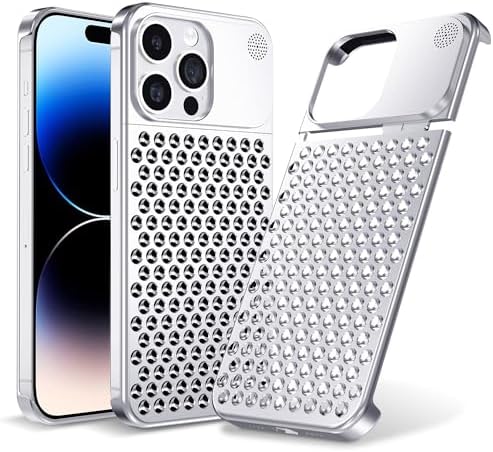 iPhone 15 Pro Case Anti - Fall Heat Dissipation Anti - Scratch Slim Aluminum Case - Gorilla Cases