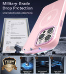 iPhone 15 Pro Case Slim & Tough Pocket - Friendly Translucent Phone Case