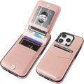 iPhone 15 Pro Case Wallet Credit Card Holder Heavy Duty Protective Cover