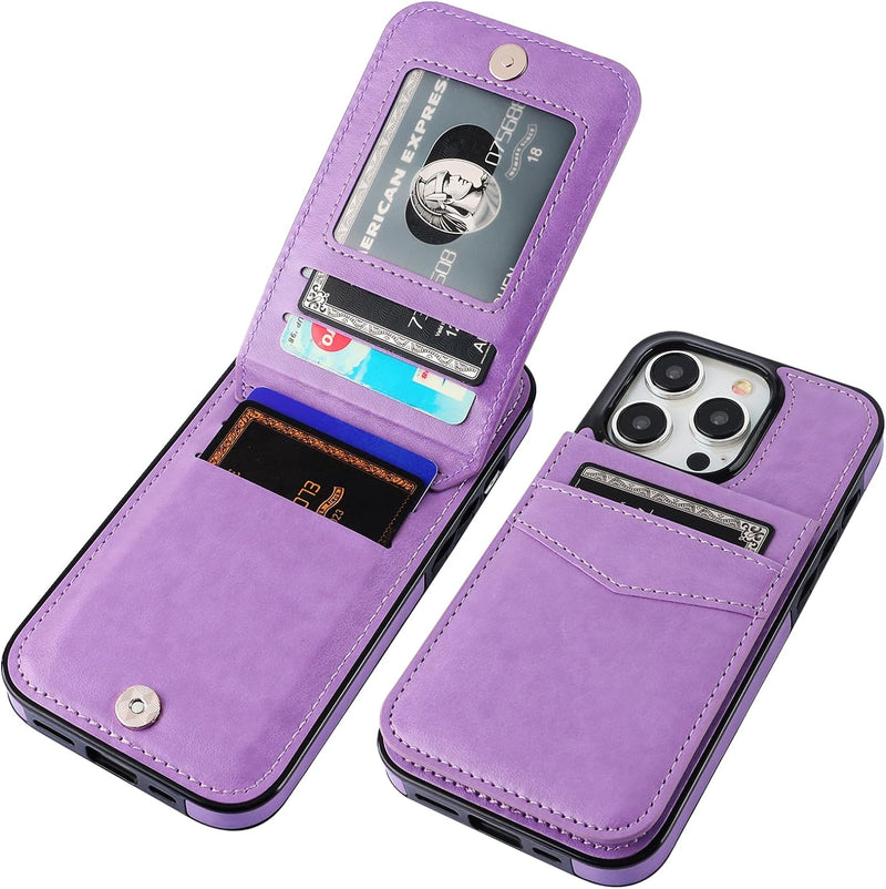 iPhone 15 Pro Case Wallet Credit Card Holder Heavy Duty Protective Cover - Gorilla Cases