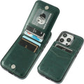iPhone 15 Pro Case Wallet Credit Card Holder Heavy Duty Protective Cover