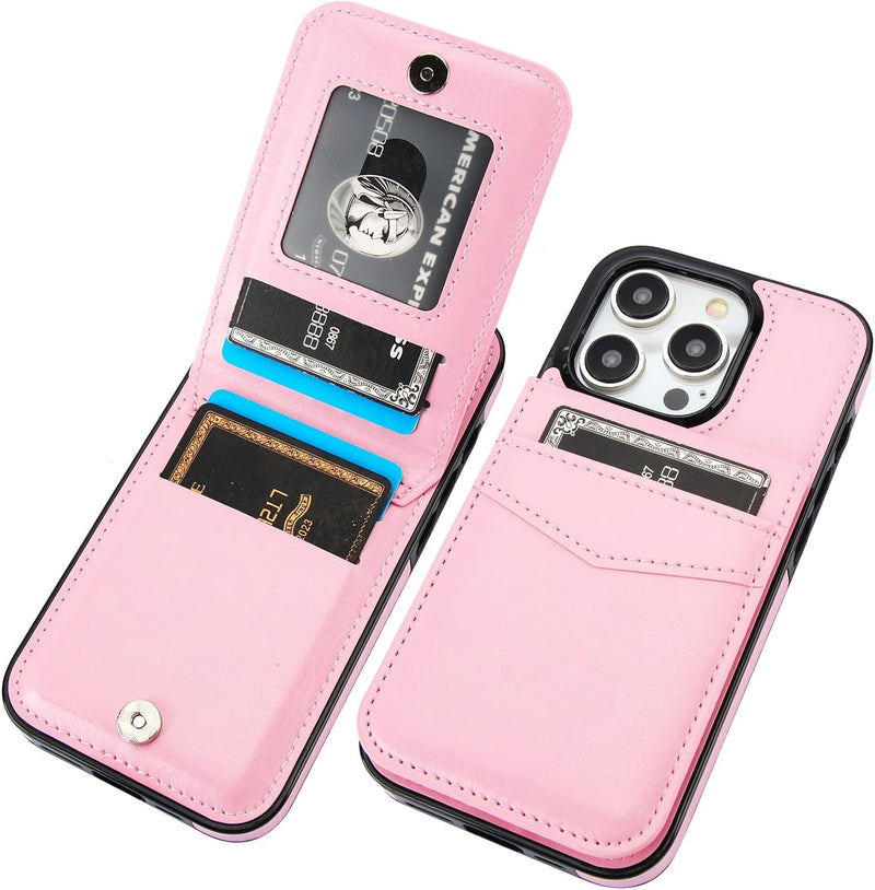 iPhone 15 Pro Case Wallet Credit Card Holder Heavy Duty Protective Cover - Gorilla Cases