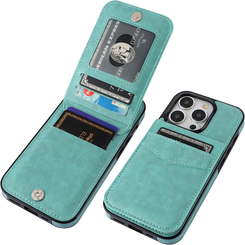 iPhone 15 Pro Case Wallet Credit Card Holder Heavy Duty Protective Cover - Gorilla Cases