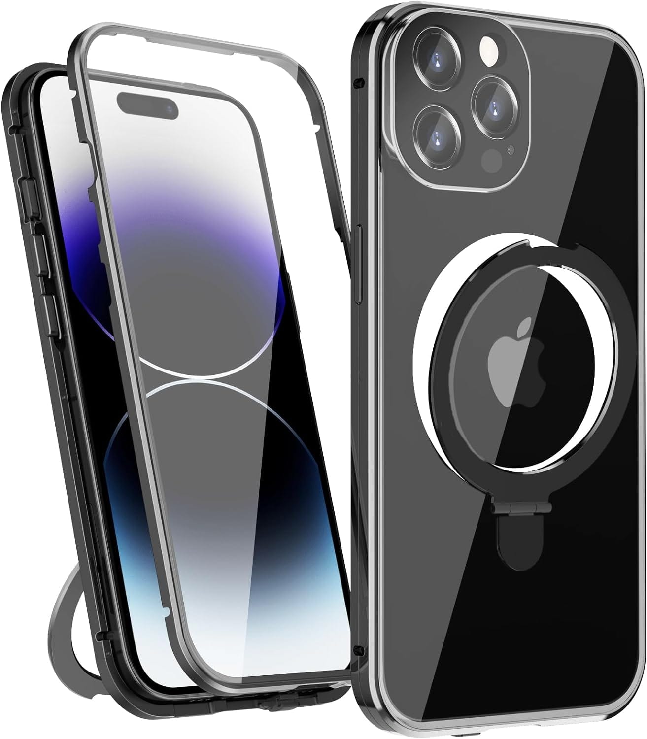iPhone 15 Pro Invisible Stand 360 Metal Case | Gorilla