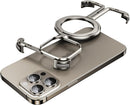 iPhone 15 Pro Max Case Magsafe Kickstand Bezel Metal Slim Hard