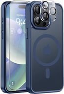 iPhone 15 Pro Max Case Slim Tough Pocket - Friendly Translucent Phone Case