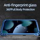 iPhone 15 Pro Max Metal Case Military Case Screen Protection Magnetic Blue