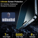 iPhone 15 Pro Max Screen Protector Tempered Glass - 4 Pack