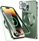 iPhone 15 Pro Shock - Absorb Case, Clear Back Cover Blue Titanium