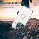 iPhone 15 Pro Wallet Case Card Holder Magnetic Clasp Shockproof Cover
