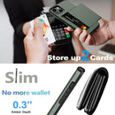 iPhone 15 Wallet Card Holder Screen Protector Heavy Duty Protective