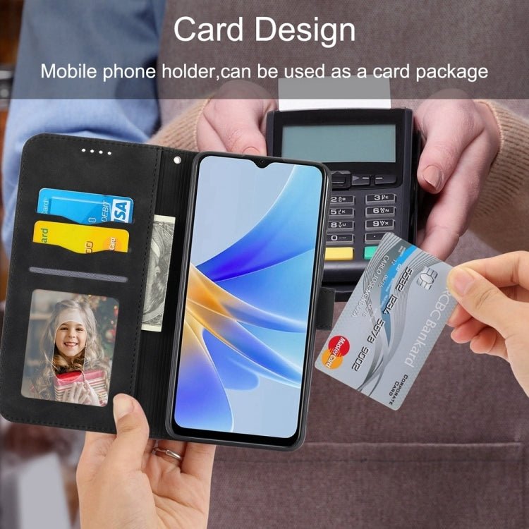 iPhone 15/16 Series Line TPU Hybrid PU Leather Phone Case