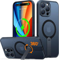iphone 16 360° Kickstand Magnetic Full Camera Protection Case
