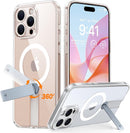 iphone 16 360° Kickstand Magnetic Full Camera Protection Case