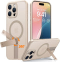 iphone 16 360° Kickstand Magnetic Full Camera Protection Case