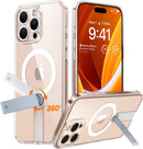 iphone 16 360° Kickstand Magnetic Full Camera Protection Case