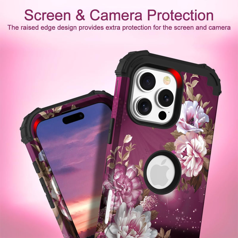 iPhone 16 Case 6.1", Heavy Duty Shockproof Protection Soft Silicone Bumpers Hybrid Protective Case - Gorilla Cases