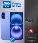 iPhone 16 Case, Minimalist Wallet Case Card Holder Protective Cover - Clear