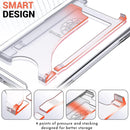 iPhone 16 Case, Minimalist Wallet Case Card Holder Protective Cover - Clear