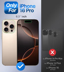 iPhone 16 Case, Minimalist Wallet Case Card Holder Protective Cover - Clear