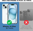 iPhone 16 Case, Minimalist Wallet Case Card Holder Protective Cover - Clear