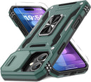 iPhone 16 Plus Armor Kickstand Slide Camera Case