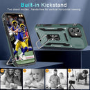 iPhone 16 Plus Armor Kickstand Slide Camera Case