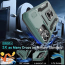 iPhone 16 Plus Armor Kickstand Slide Camera Case