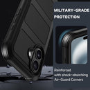 iPhone 16 Plus Belt Clip Case with 2 Screen Protectors & Kickstand