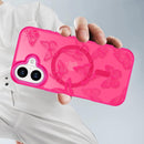 iPhone 16 Plus Butterfly Case with MagSafe & Matte Translucent Back