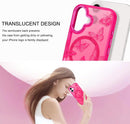 iPhone 16 Plus Butterfly Case with MagSafe & Matte Translucent Back