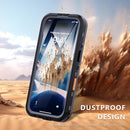 iPhone 16 Plus Case IP68 Underwater Clear Magnetic Built - in Screen Lanyard Protection