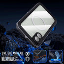 iPhone 16 Plus Case IP68 Underwater Clear Magnetic Built - in Screen Lanyard Protection
