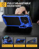 iPhone 16 Plus Magnetic Metal Kickstand Case