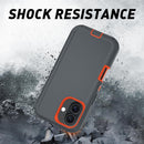 iPhone 16 Plus Military Case with Belt Clip & Dustproof Port Cover