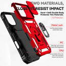 iPhone 16 Plus Ring Kickstand Case with Slide Camera Cover & Screen