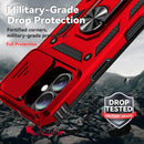 iPhone 16 Plus Ring Kickstand Case with Slide Camera Cover & Screen