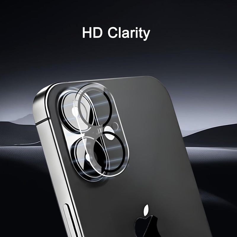 iPhone 16 Plus Screen & Camera Lens Protector 3+3 Pack Glass Set