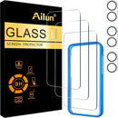 iPhone 16 Plus Screen & Camera Lens Protector 3+3 Pack Glass Set