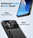 iPhone 16 Plus Wallet Case with Slide Camera