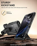 iPhone 16 Pro 6.3 inch Full - Body Military Grade Rugged Shockproof Cover Black