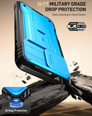 iPhone 16 Pro 6.3 inch Full - Body Military Grade Rugged Shockproof Cover Black