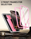 iPhone 16 Pro 6.3 inch Full - Body Military Grade Rugged Shockproof Cover Black