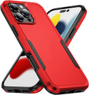 iPhone 16 Pro Case Black Heavy Duty Protection Shockproof Anti - Scratch Cover Phone Case