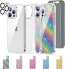 iPhone 16 Pro Case Clear 6.3" Slim Shockproof Protective Case