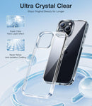 iPhone 16 Pro Case Clear 6.3" Slim Shockproof Protective Case