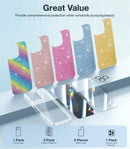 iPhone 16 Pro Case Clear 6.3" Slim Shockproof Protective Case