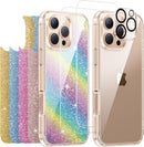 iPhone 16 Pro Case Clear 6.3" Slim Shockproof Protective Case